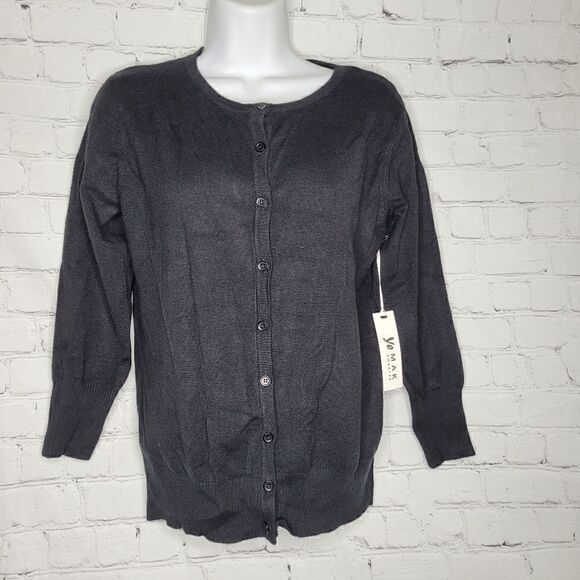 Women's Lightweight Knitted Cardigan Sweater Medium - Picture 1 of 4